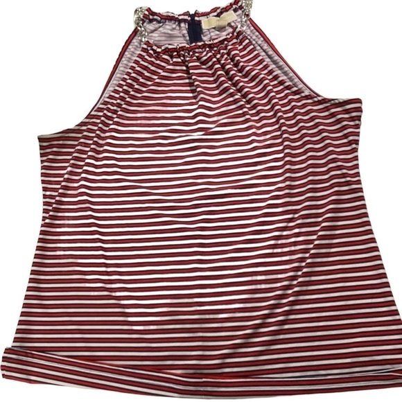 Micheal kors chain shoulder strap summer tops - Picture 1 of 3